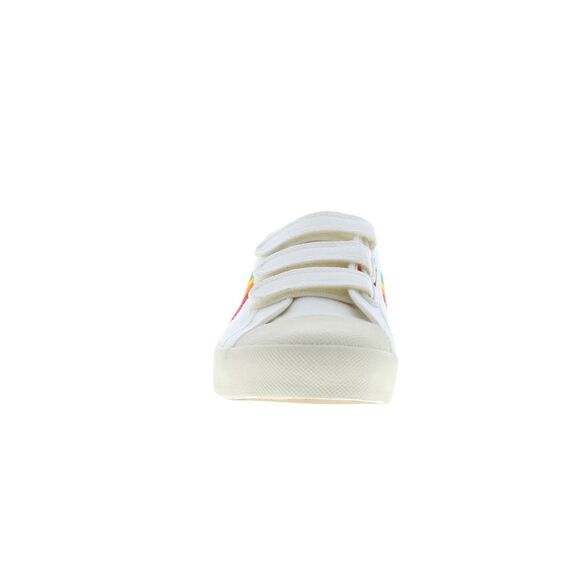 Gola Womens Coaster Rainbow Strap White Shoes (NWT) - Picture 2 of 4